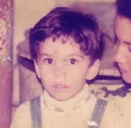 Juan as a child